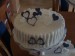 Svatební dort třípatrový - srdce - 2.patro